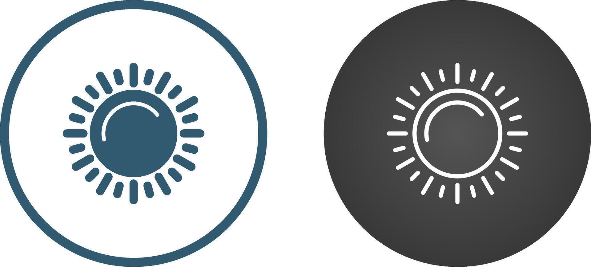 Sun Vector Icon