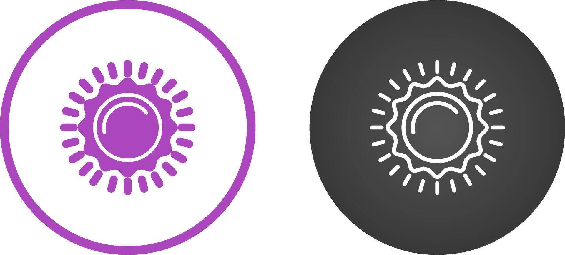 Sun Vector Icon
