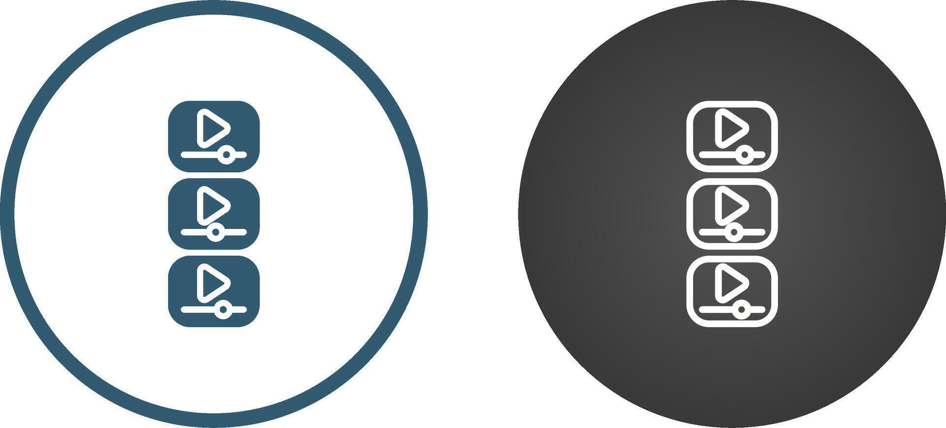 Videos Vector Icon