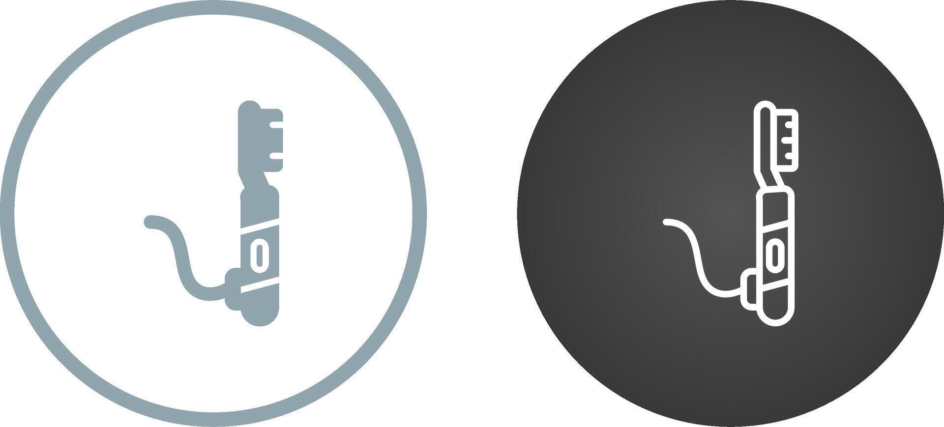 Electric Toothbrush Vector Icon