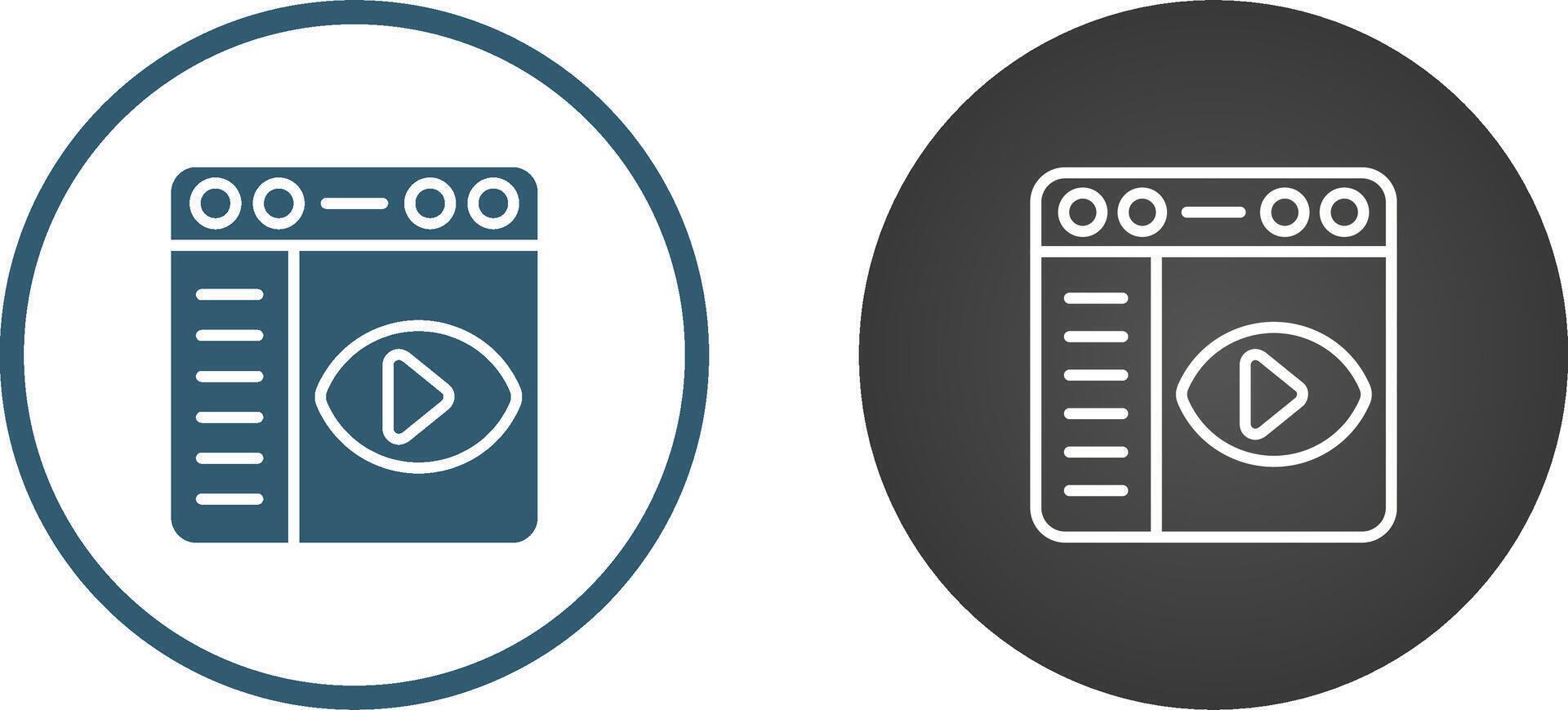 Browser Vector Icon