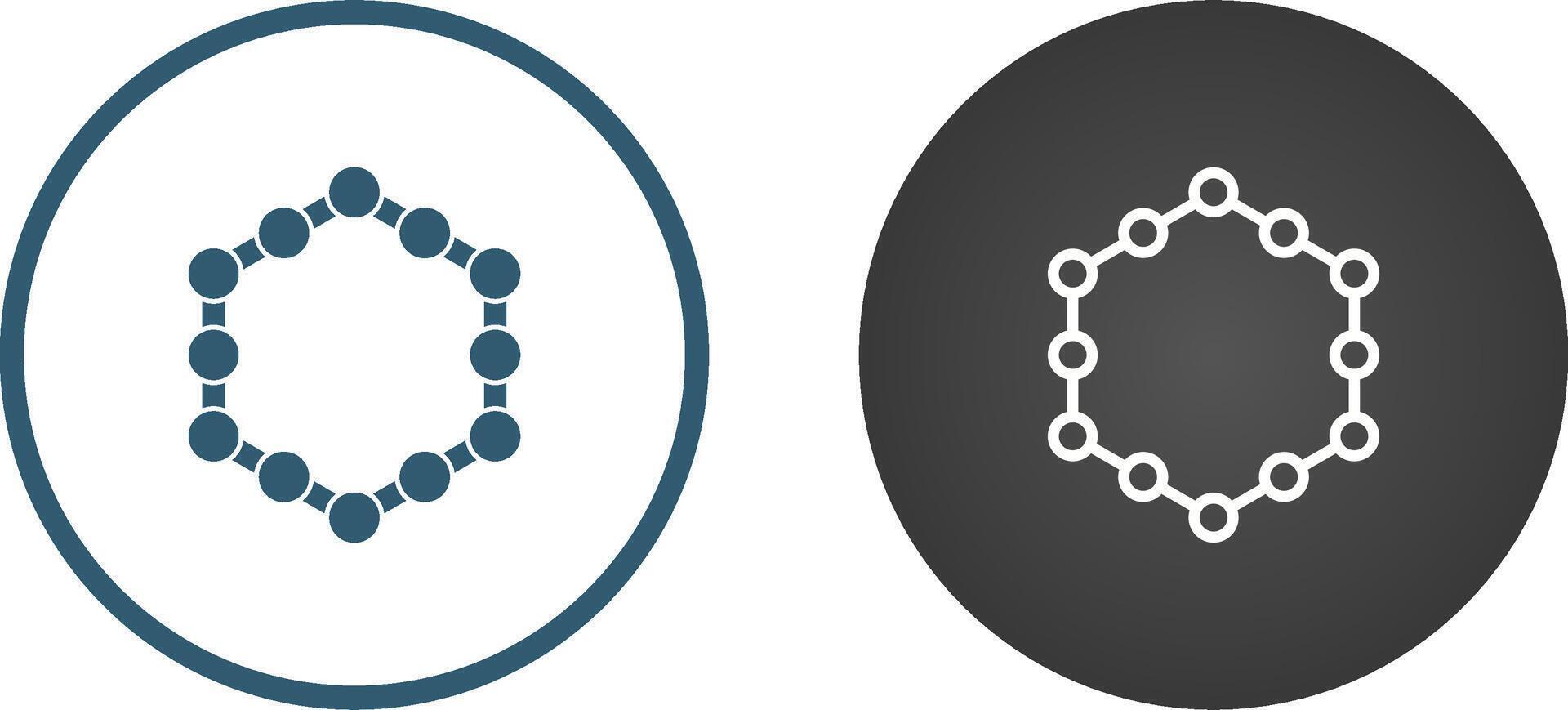 Hexagon Vector Icon