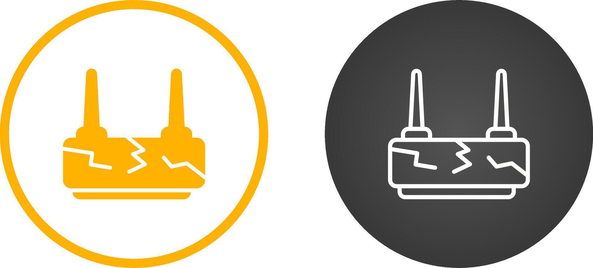 Router Device Vector Icon