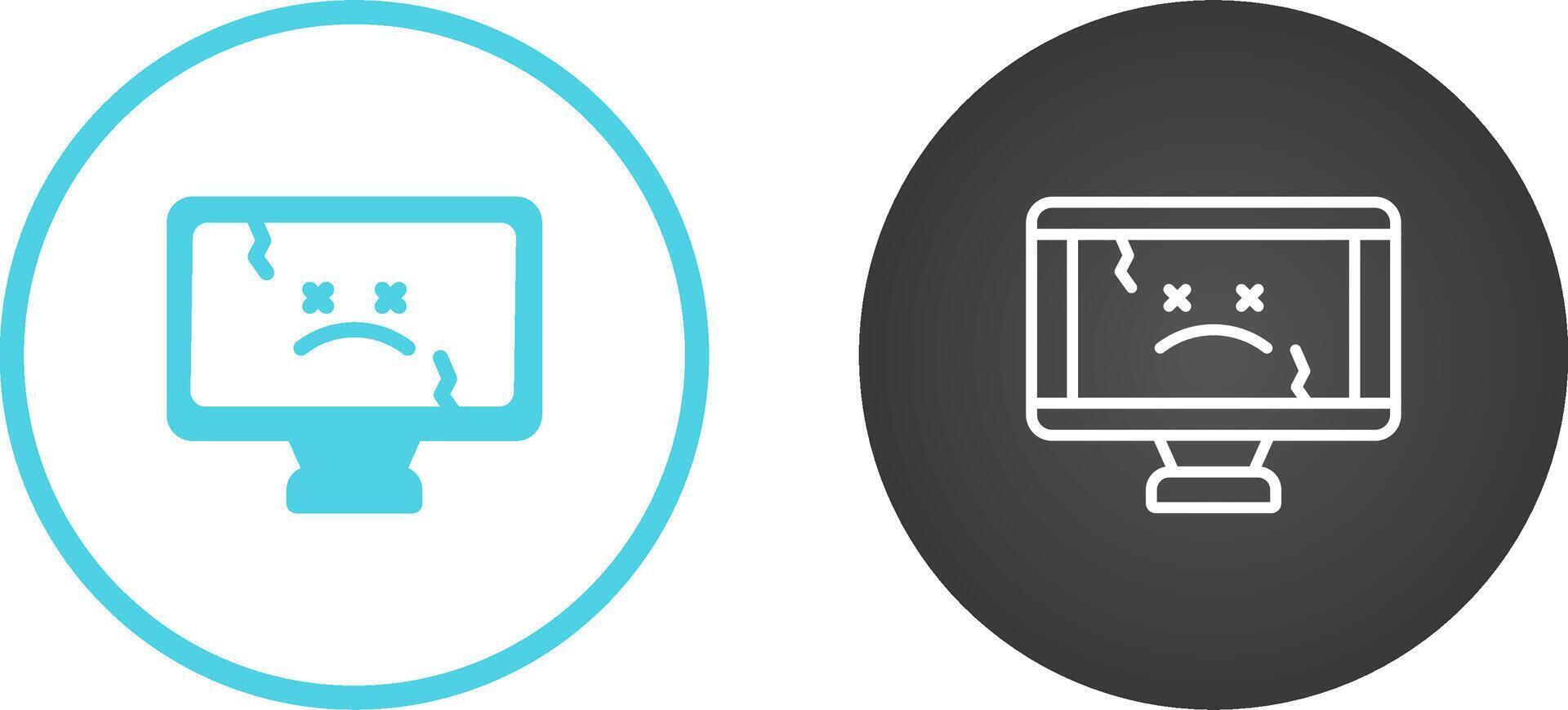 Computer Vector Icon