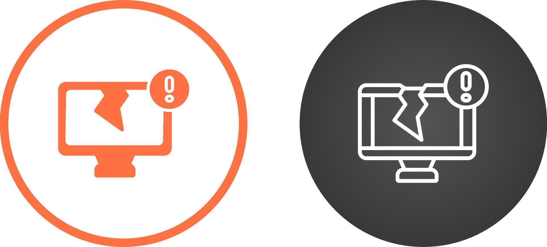 Monitor Vector Icon