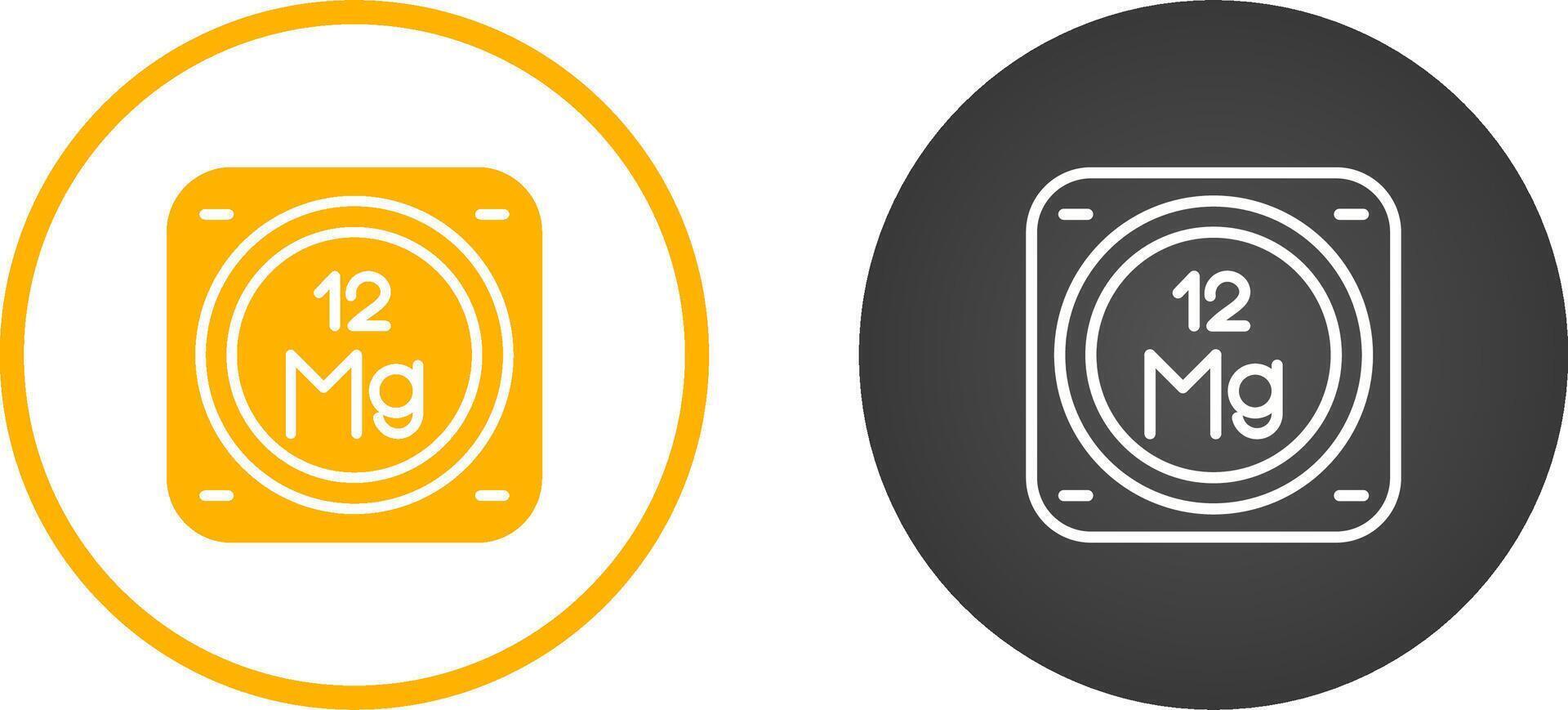 Magnesium Vector Icon