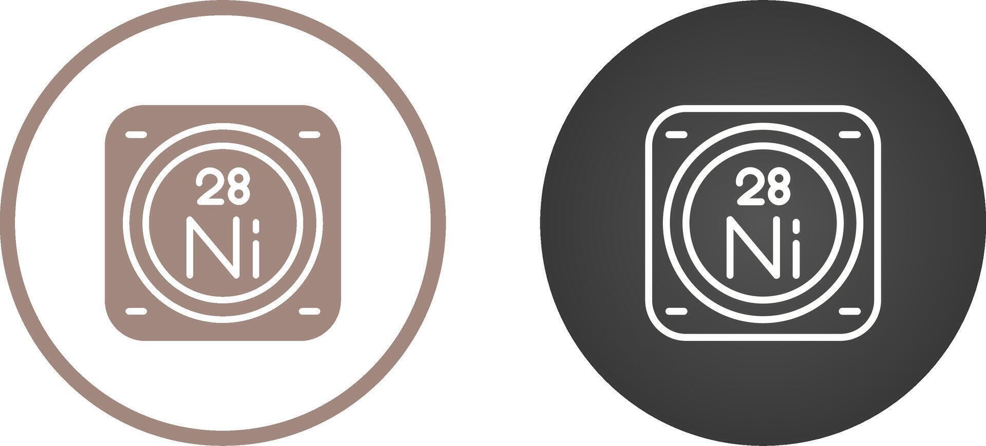 Nickel Vector Icon