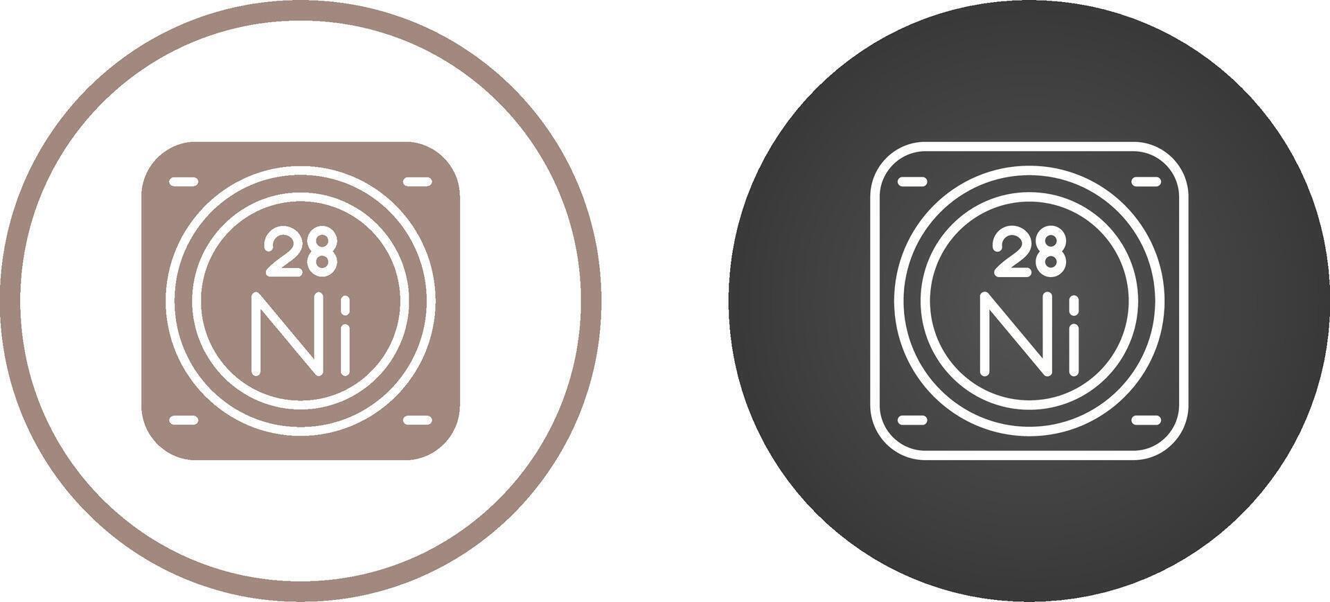 Nickel Vector Icon