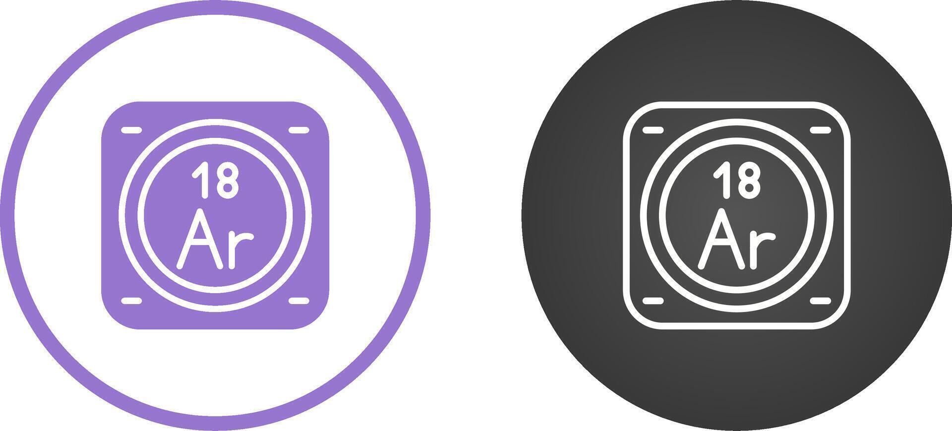 Chemical Element Vector Icon