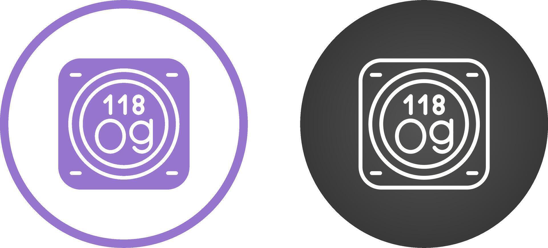 Chemical Element Vector Icon
