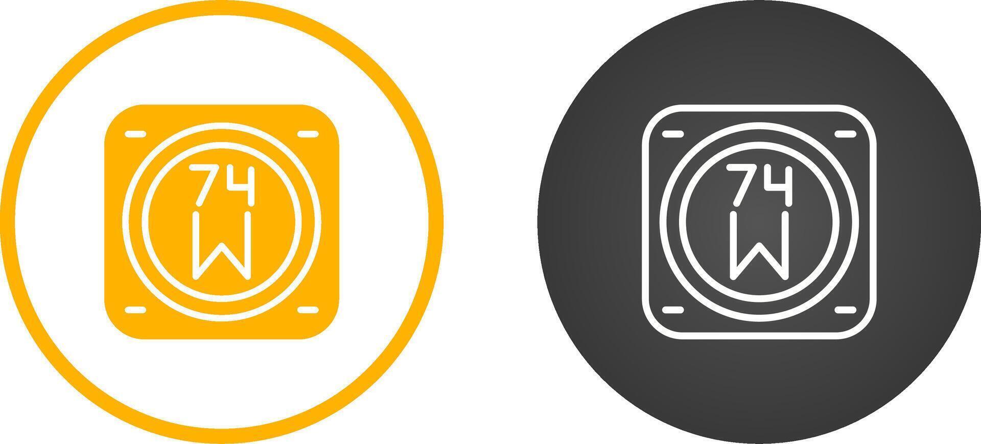 Tungsten Vector Icon