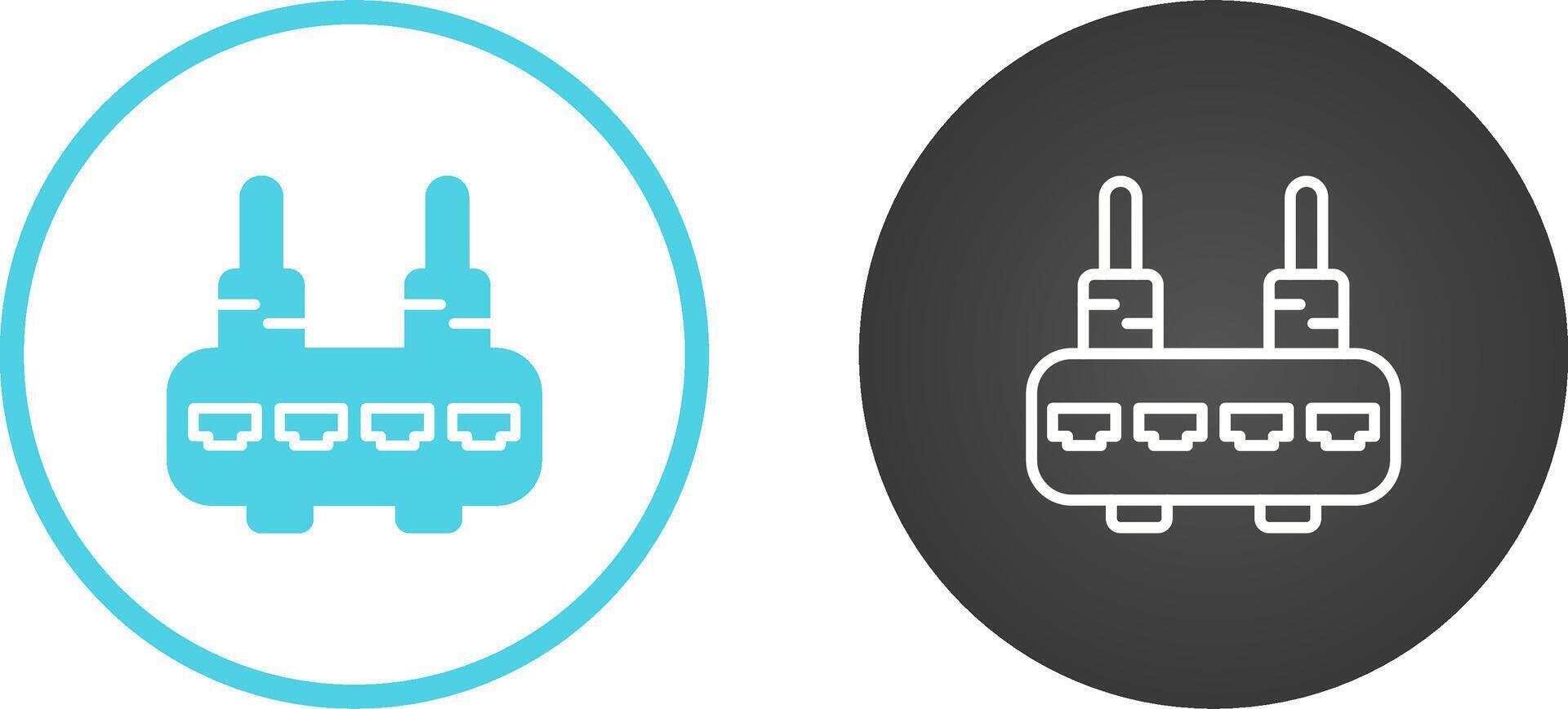 Router Vector Icon