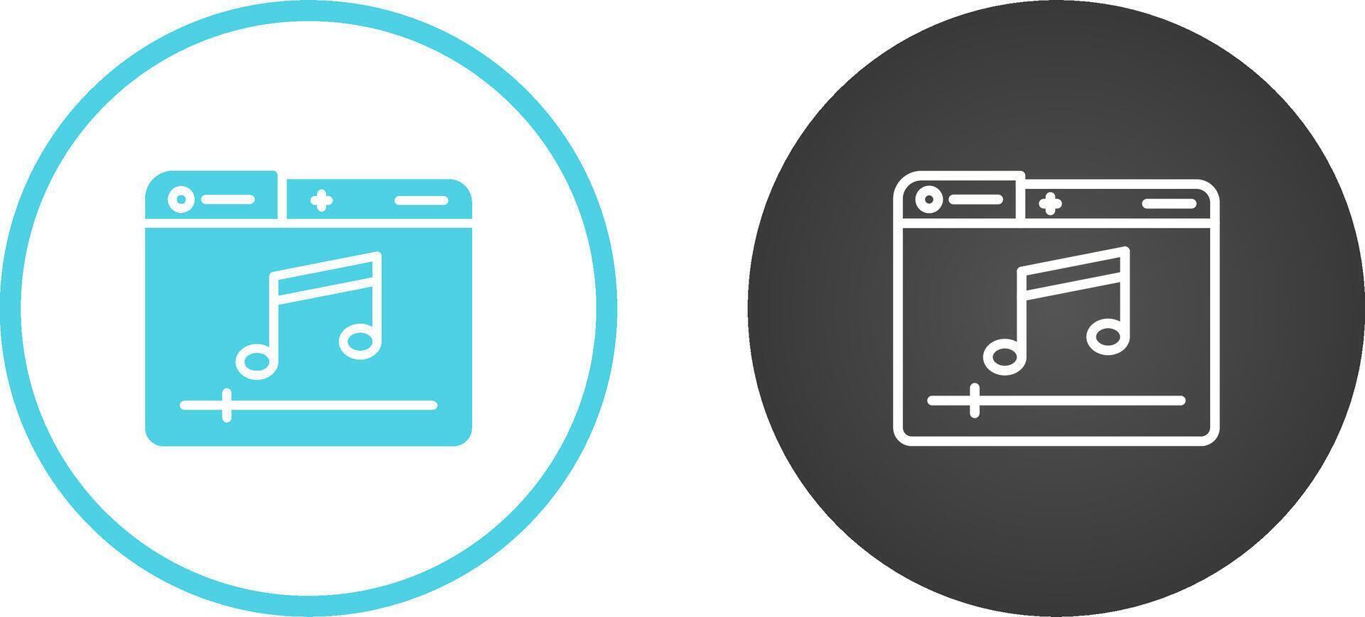 Music Player Vector Icon