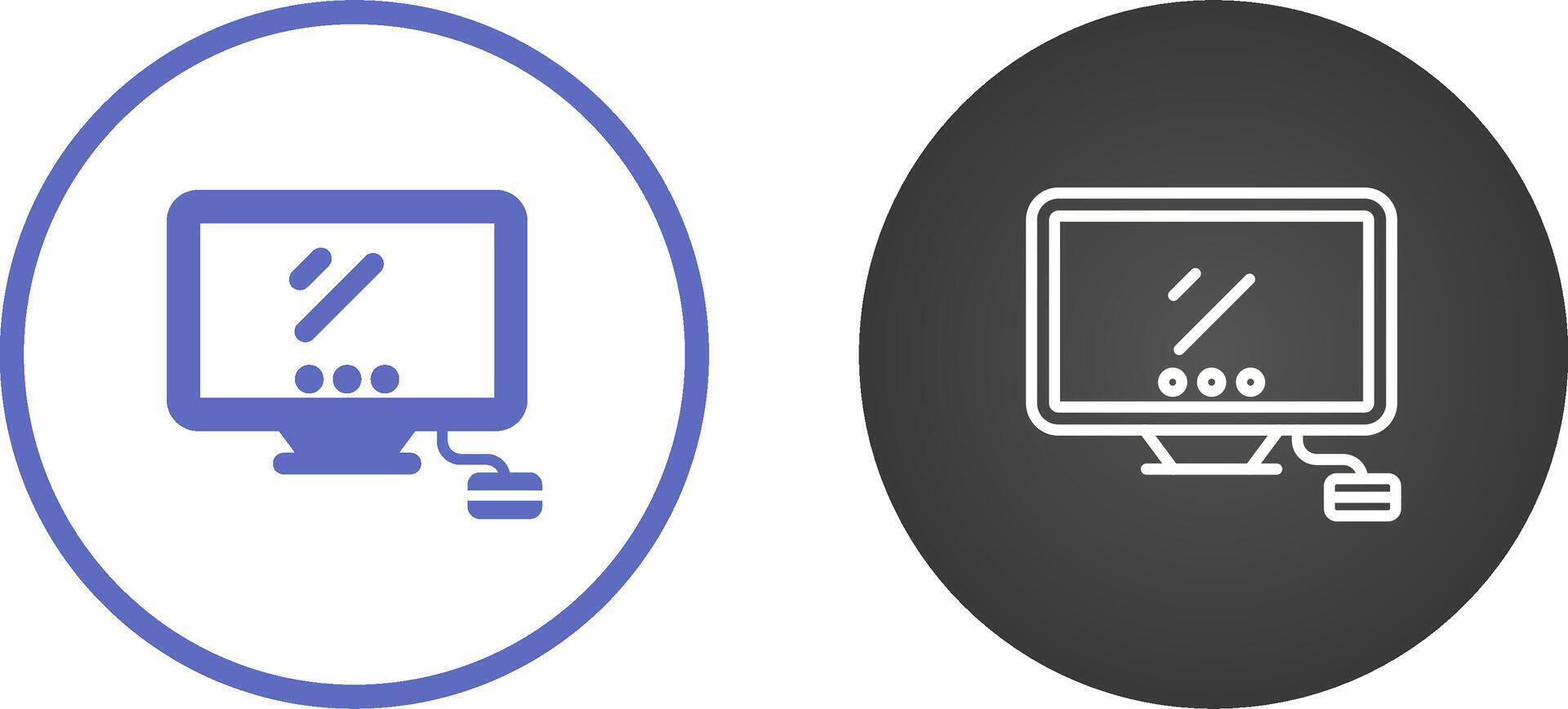 Desktop Vector Icon