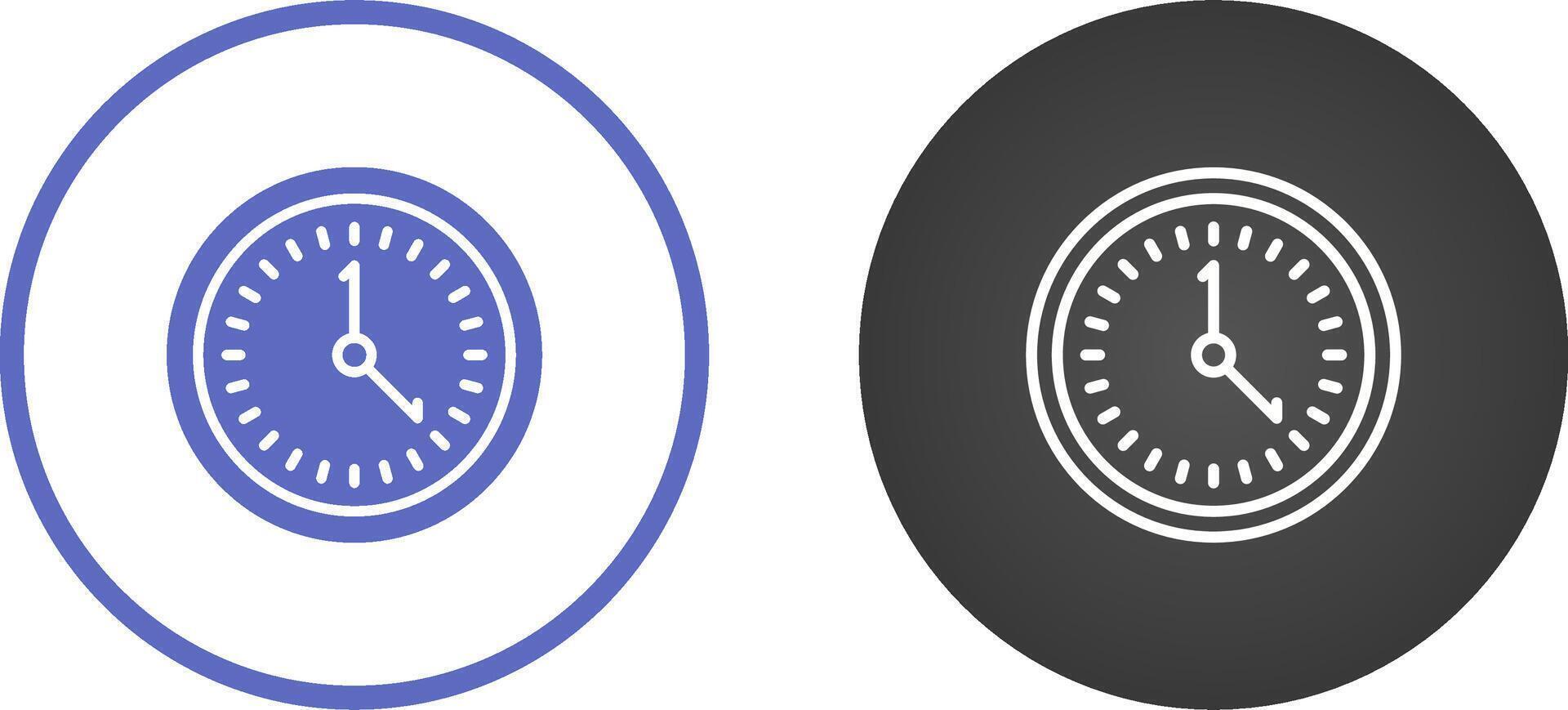 Clock Vector Icon