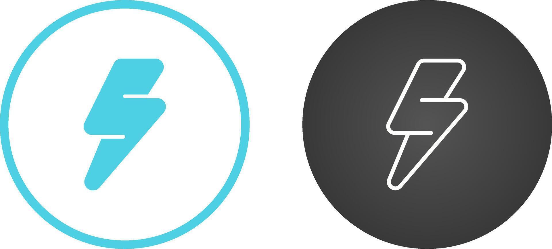 Thunder Vector Icon