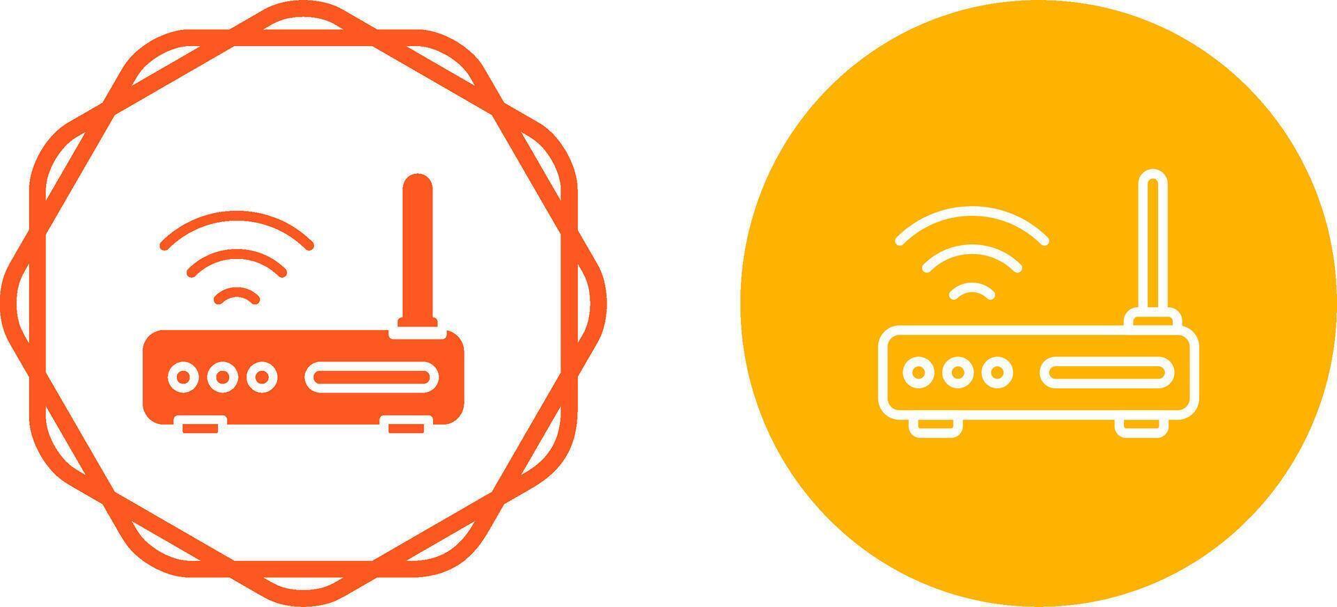 Wi-Fi Router Vector Icon