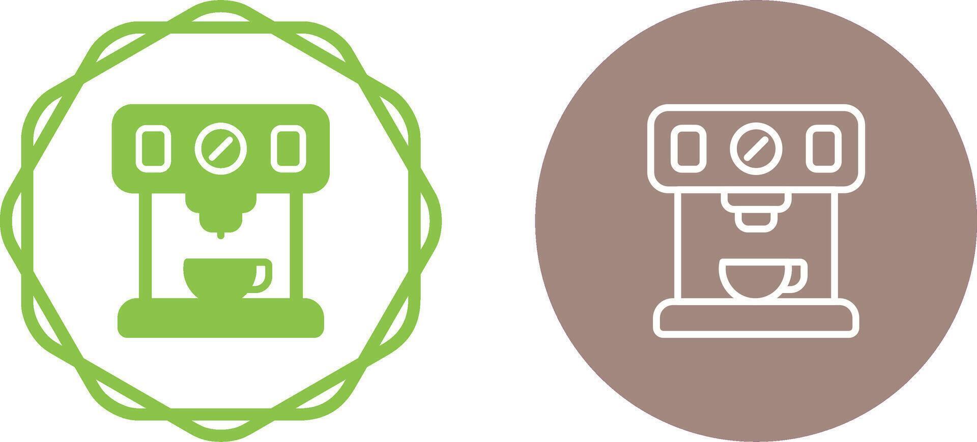 Coffee Maker with Wi-Fi Vector Icon