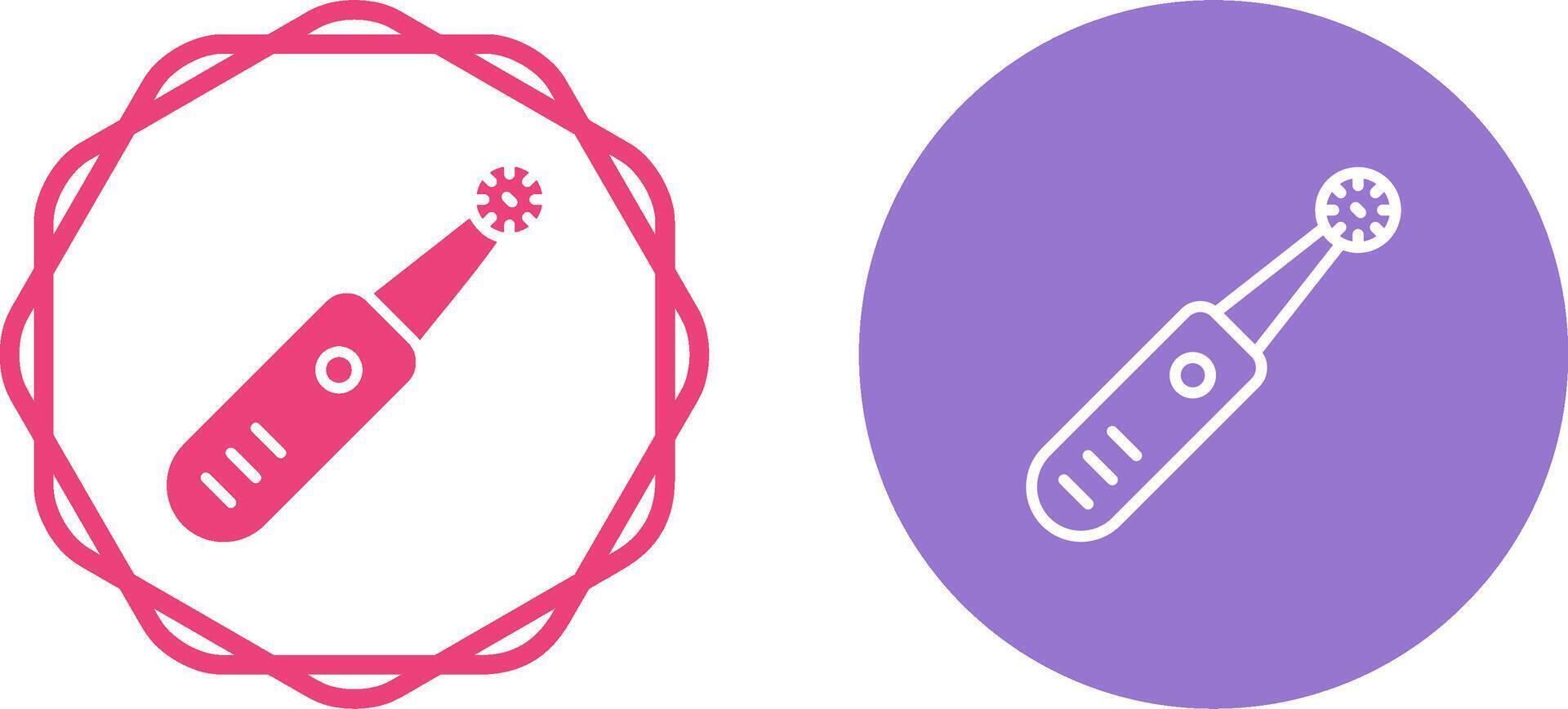 Electric Toothbrush Vector Icon