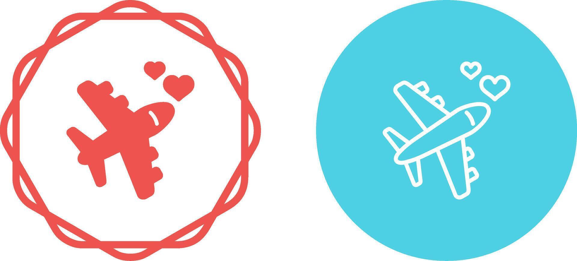 Romantic getaway Vector Icon