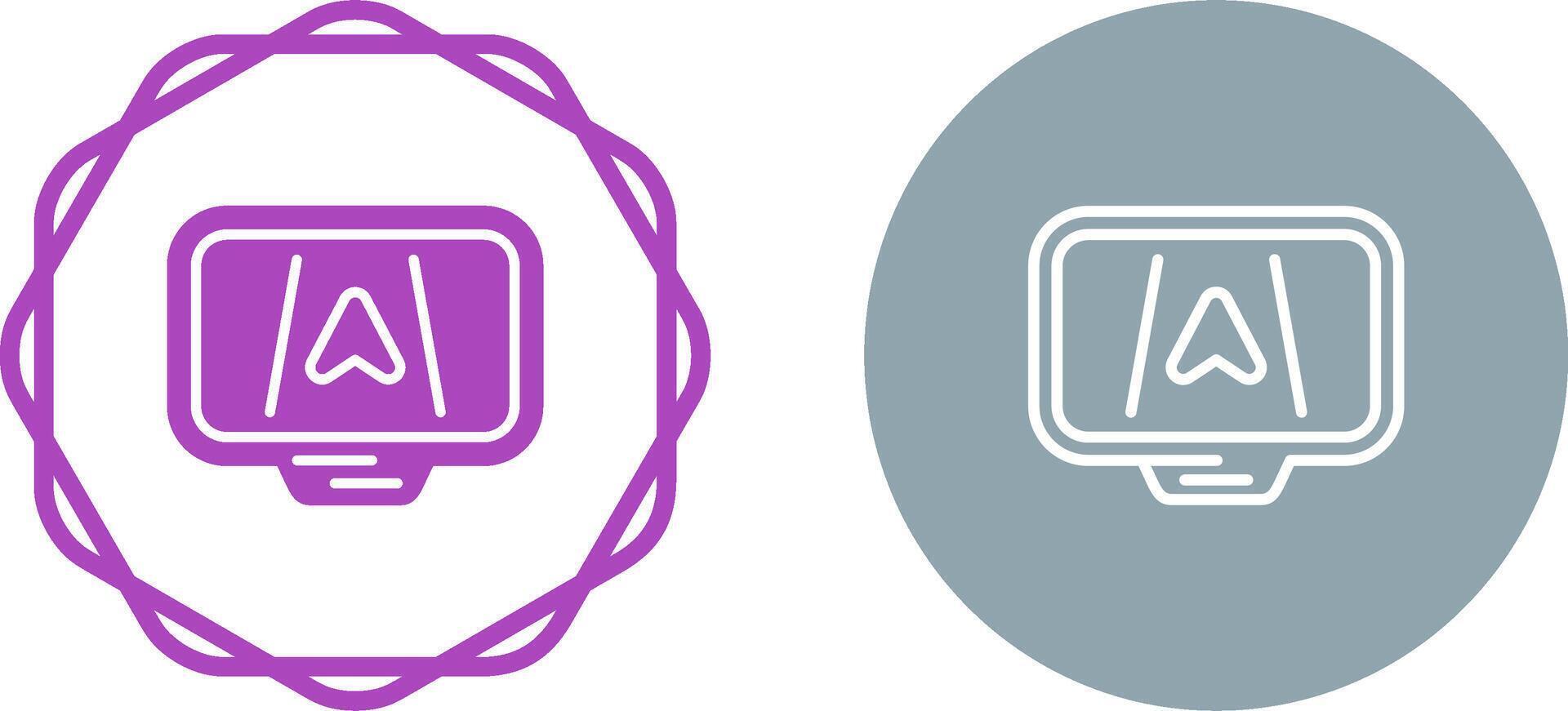GPS Device Vector Icon