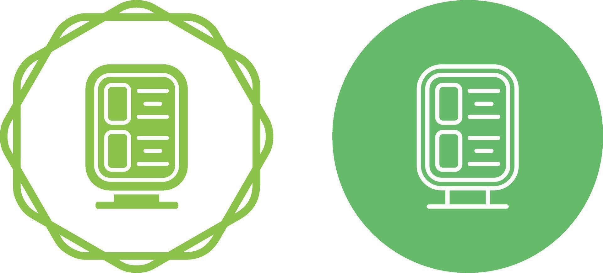 Digital Signage Vector Icon
