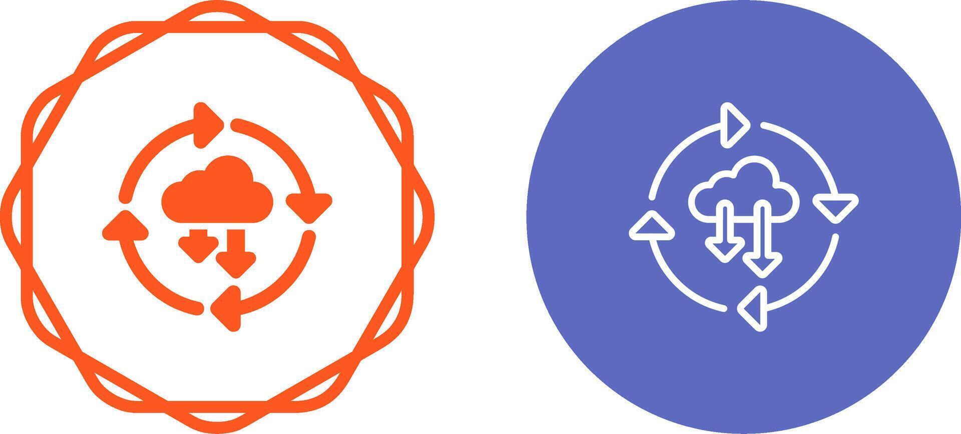 Continuous Deployment Vector Icon