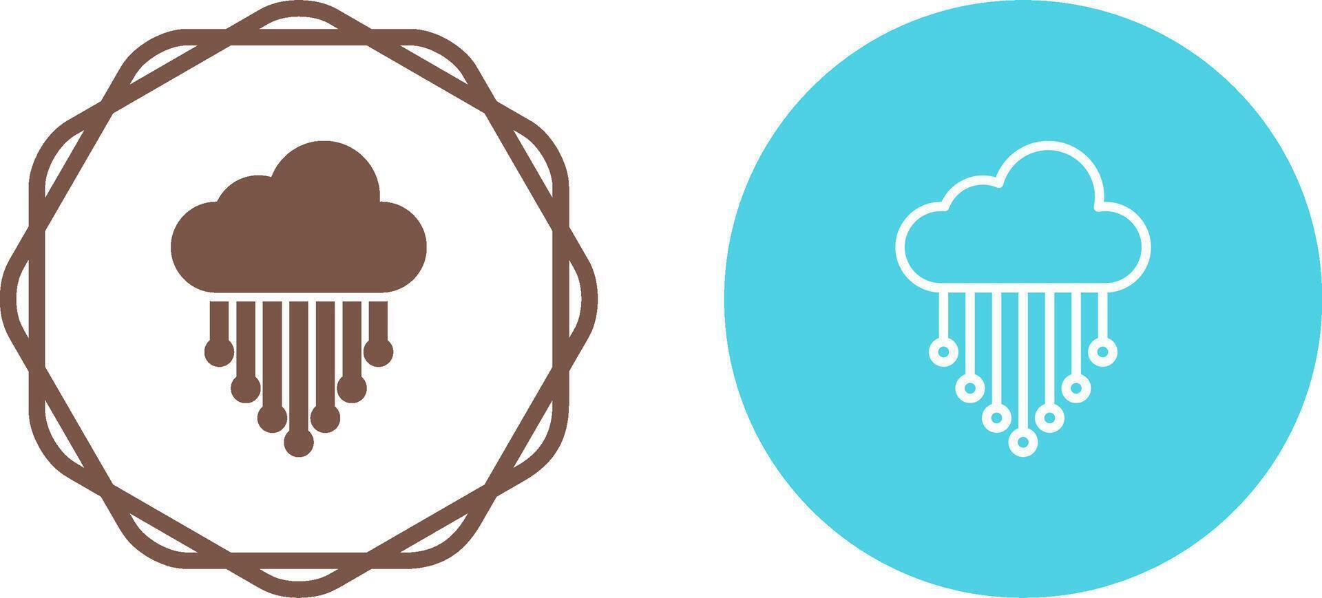 Cloud Integration Vector Icon