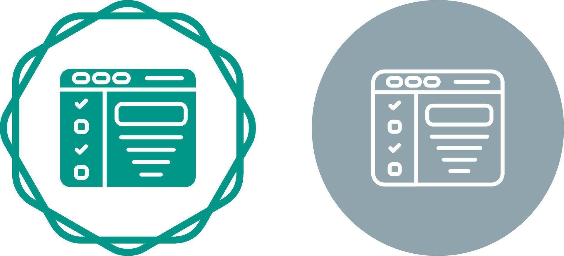 Design Brief Vector Icon