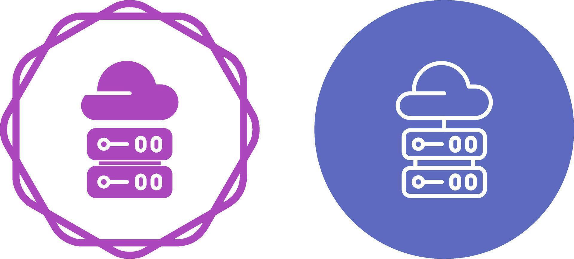 Cloud Computing Vector Icon