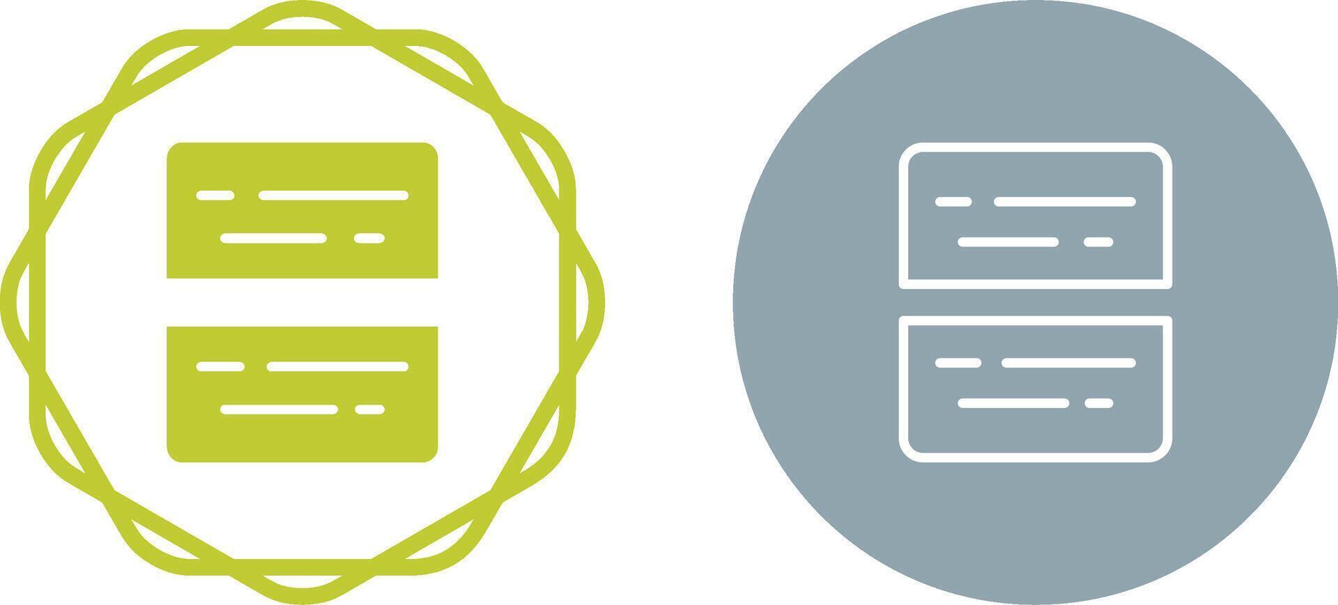 Document Split Vector Icon