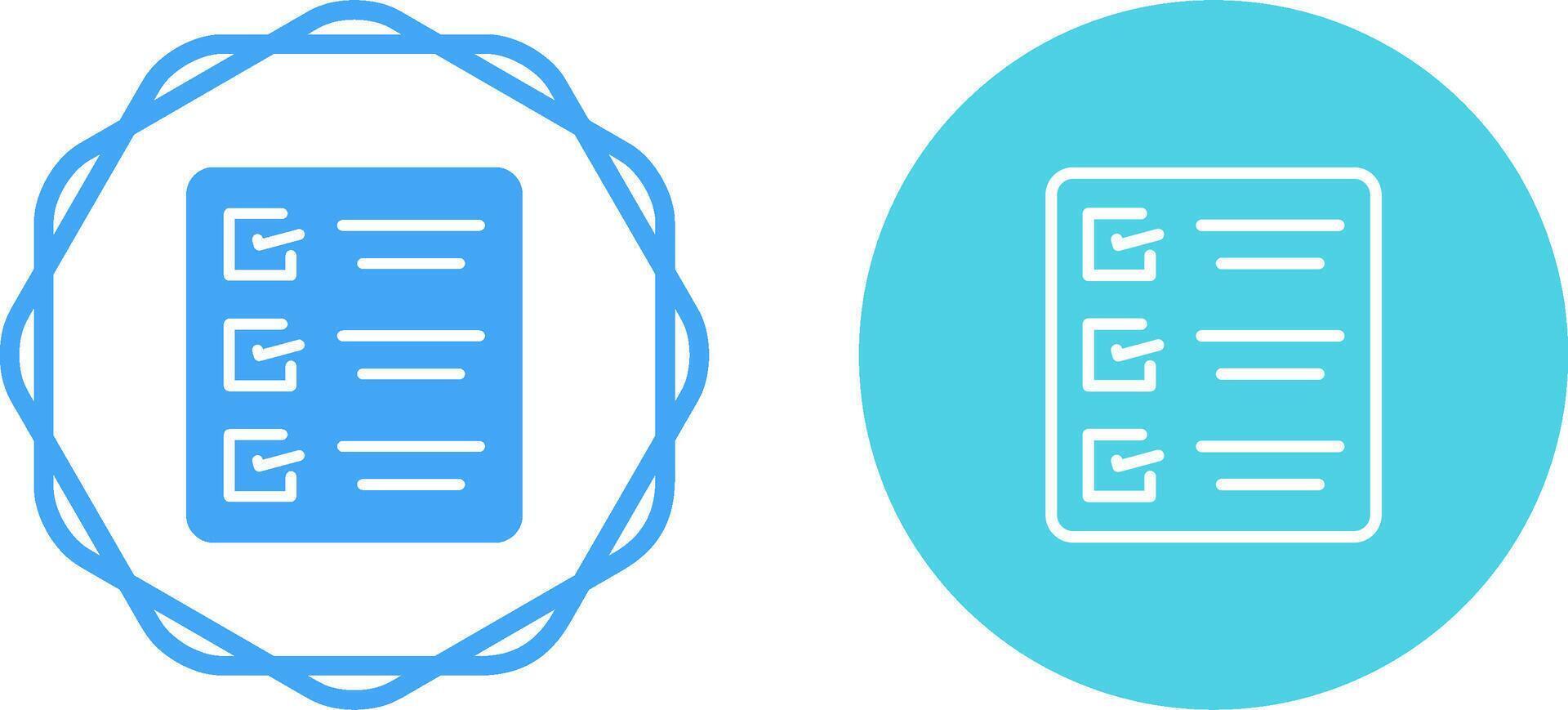 Task list Vector Icon