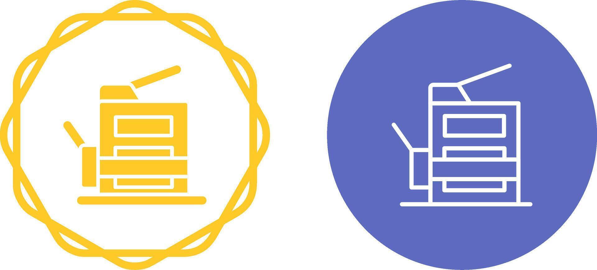 Copy Machine Vector Icon