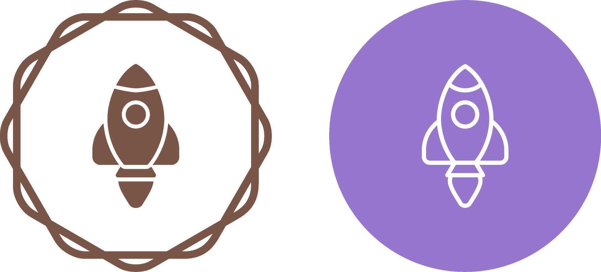 Rocket Lunch Vector Icon