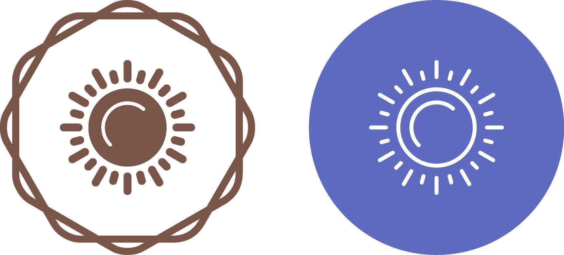 Sun Vector Icon