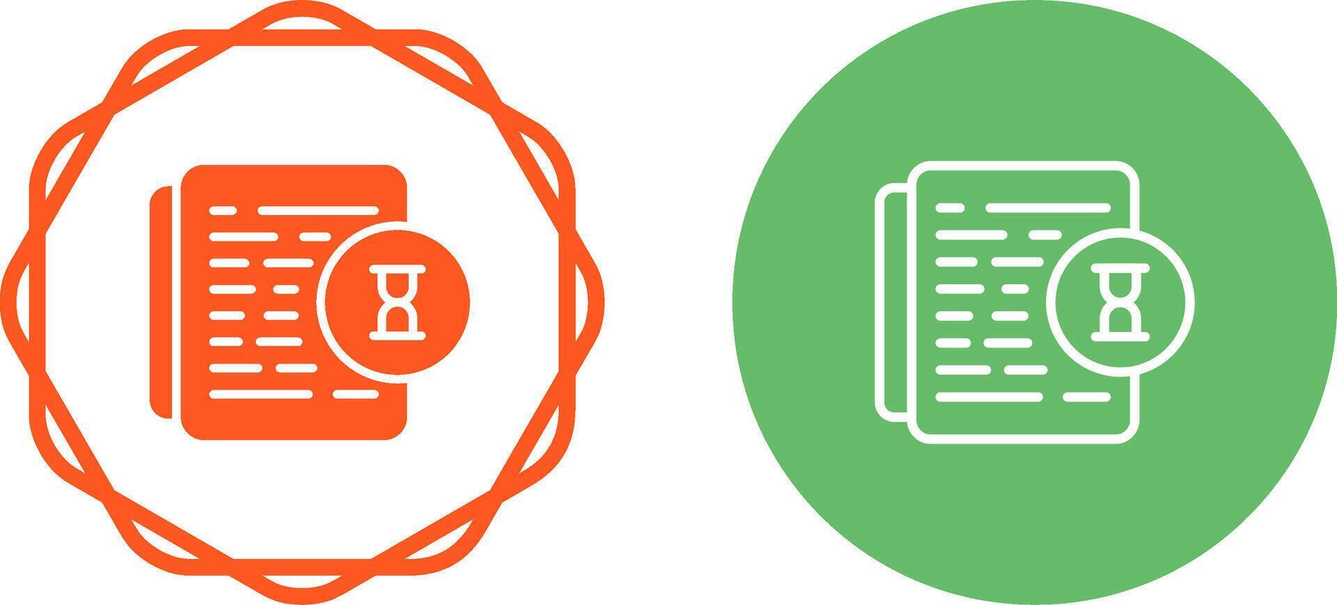 Document Audit Vector Icon