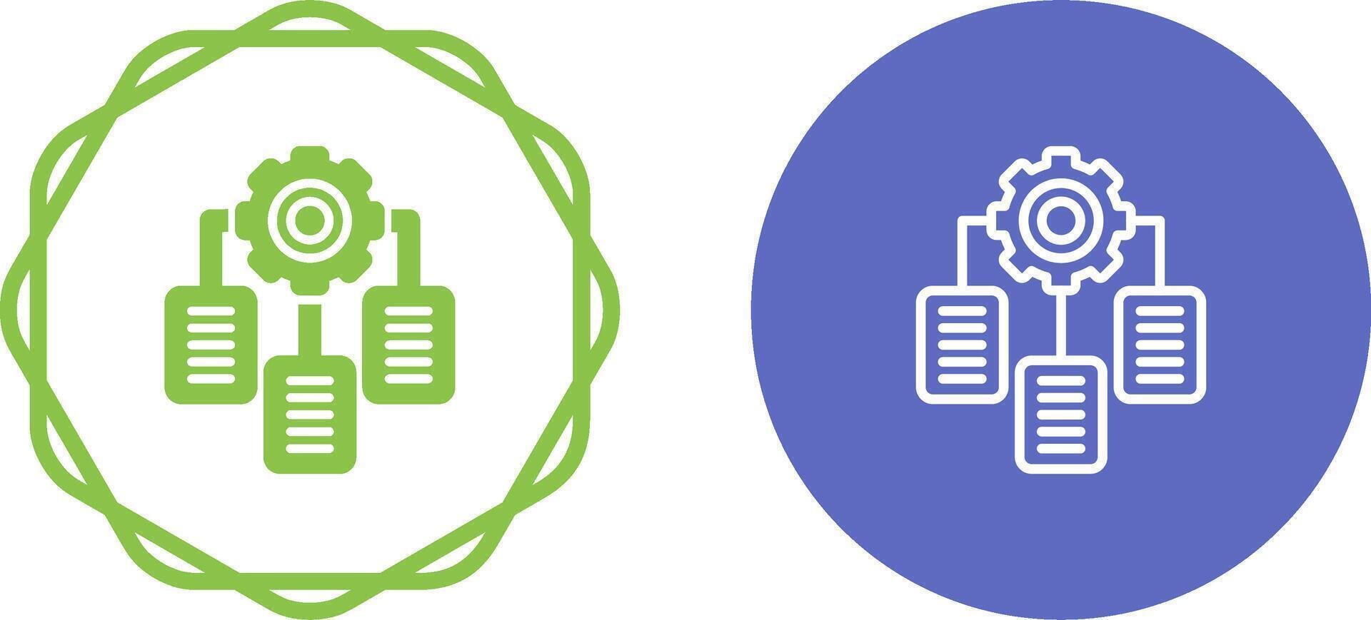 Document Integration Vector Icon