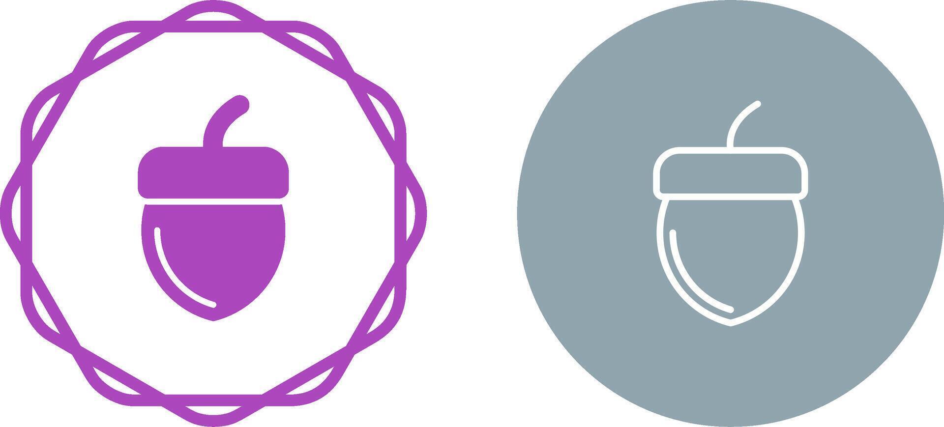 Acorn Vector Icon