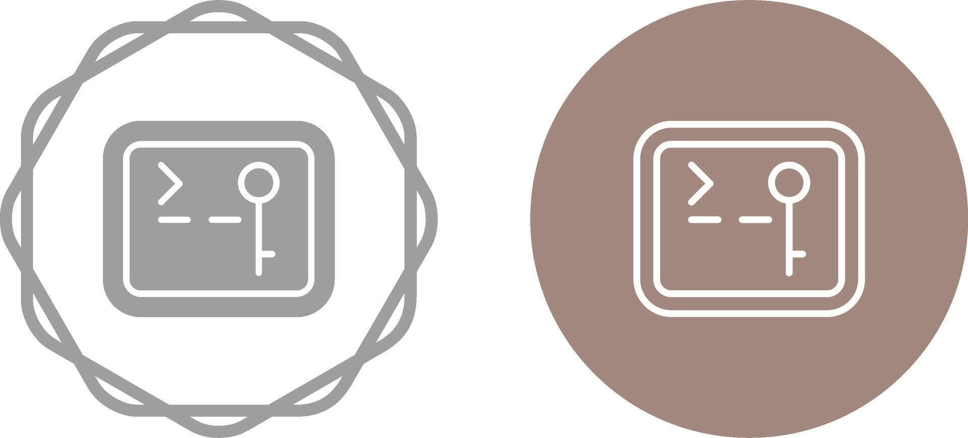 SSH Access Vector Icon
