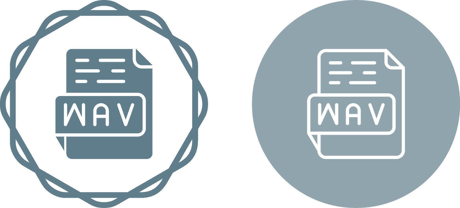 WAV Vector Icon