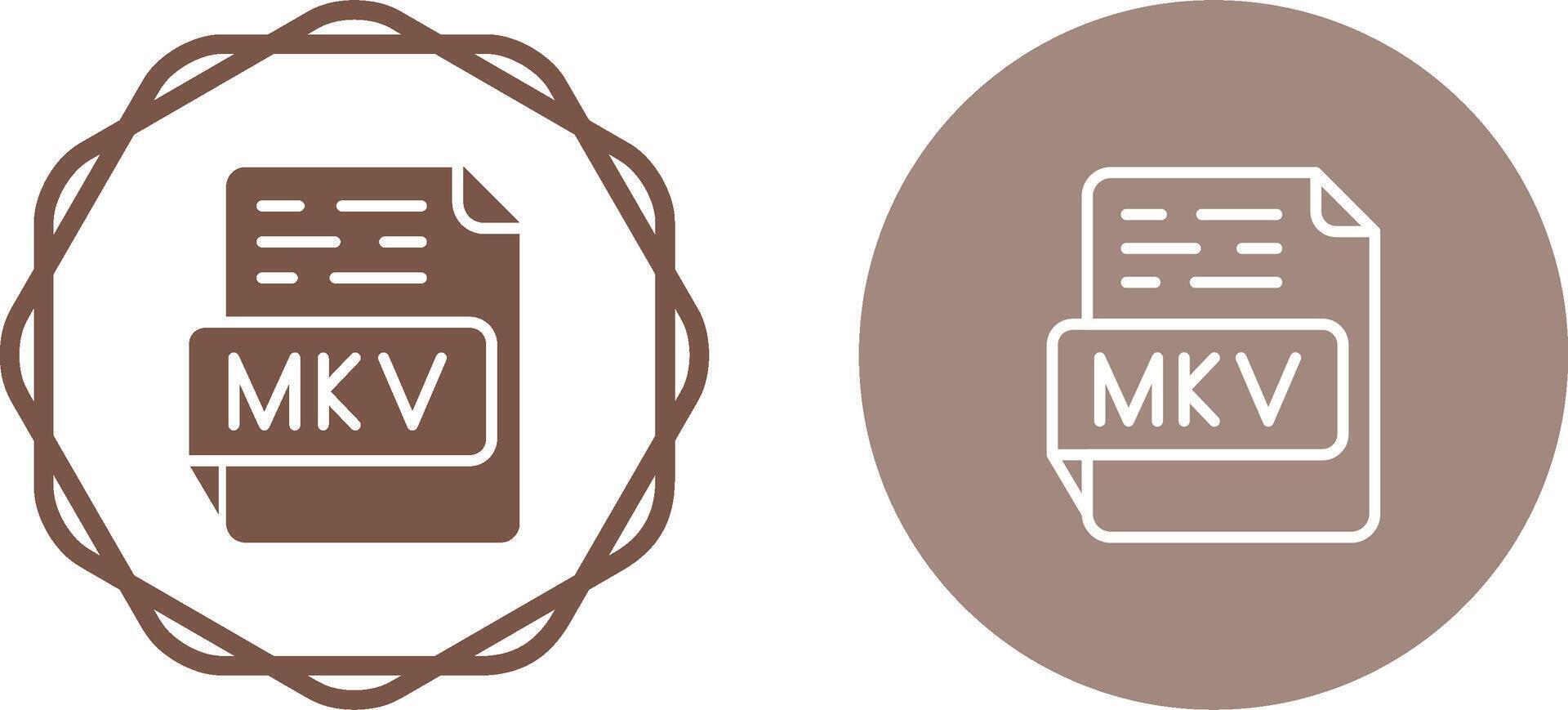 MKV Vector Icon