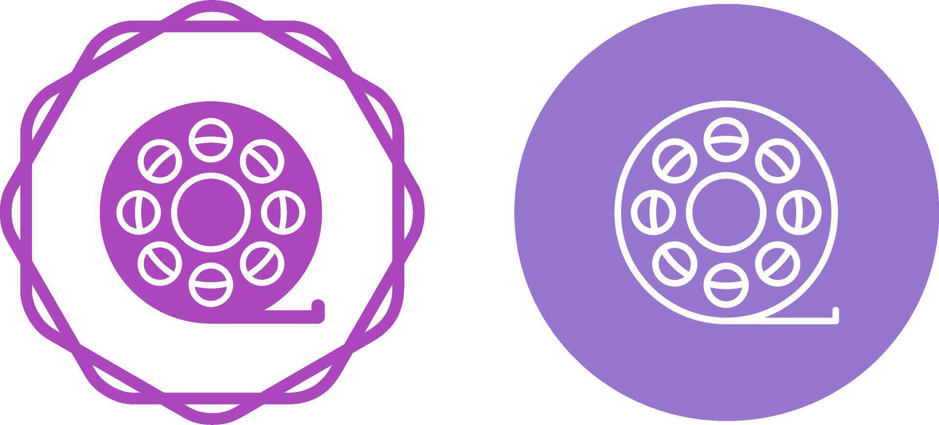 Film Reel Vector Icon