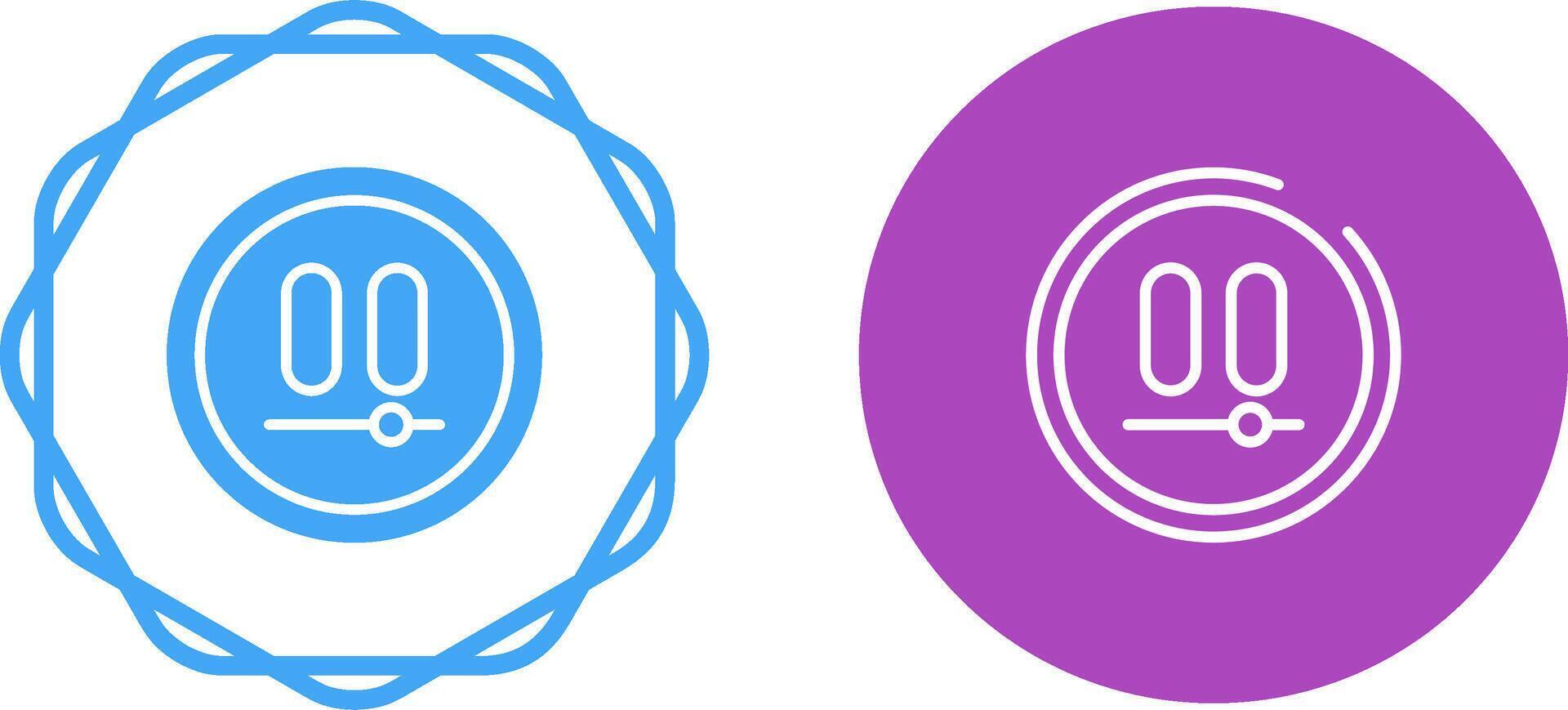 Video Pause Button Vector Icon