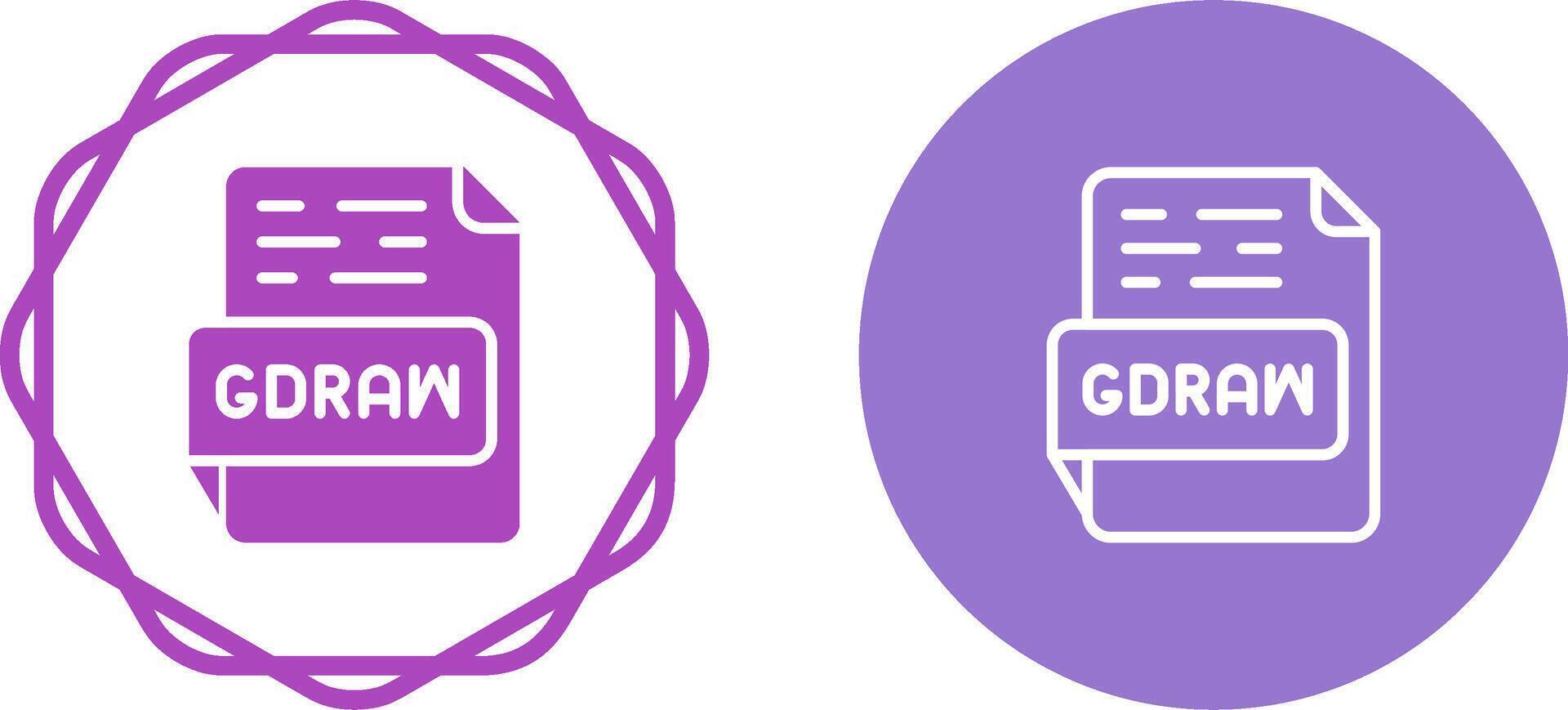 GDRAW Vector Icon