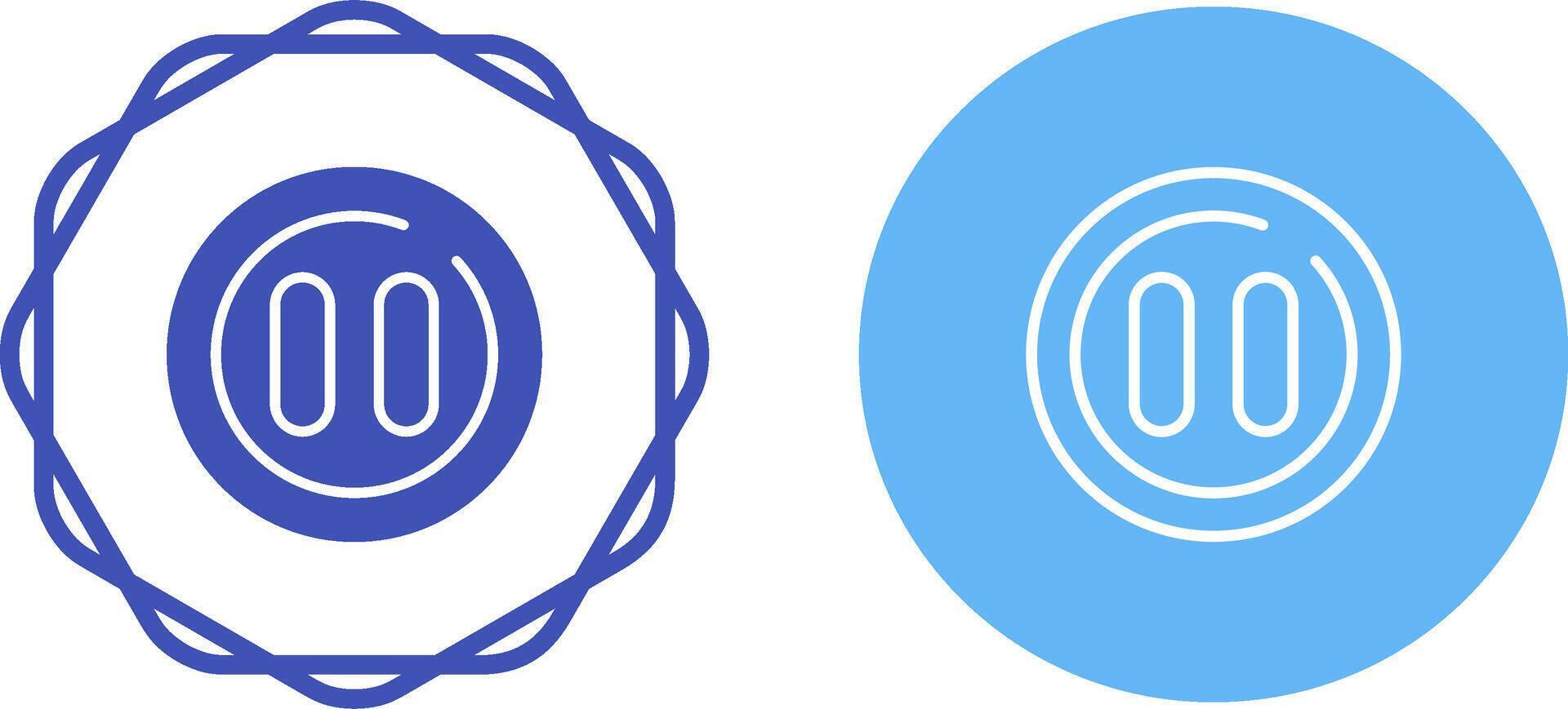 Pause Circle Vector Icon