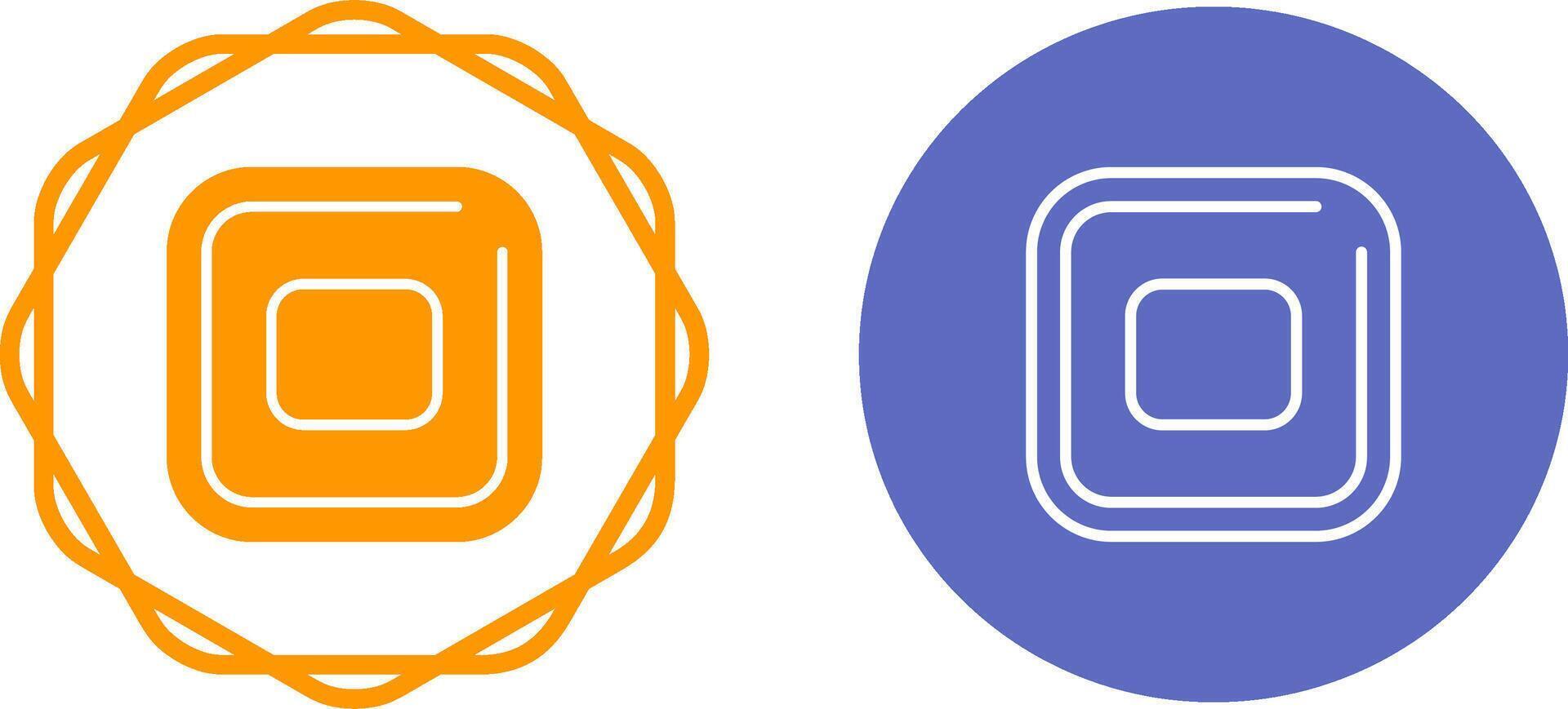Stop Square Vector Icon