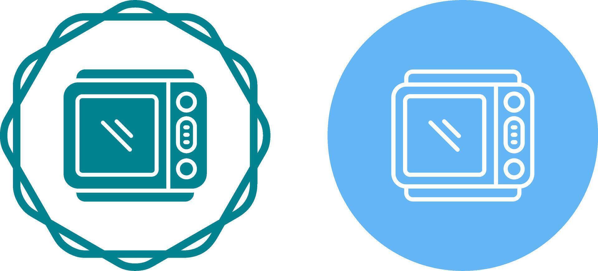 Microwave Vector Icon