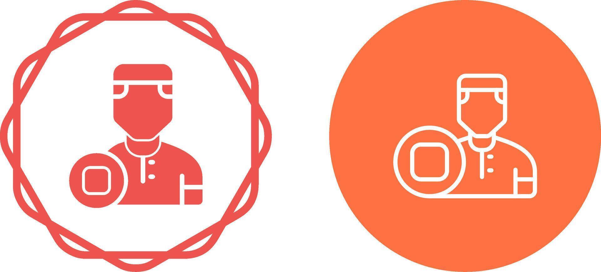 User Stop Vector Icon