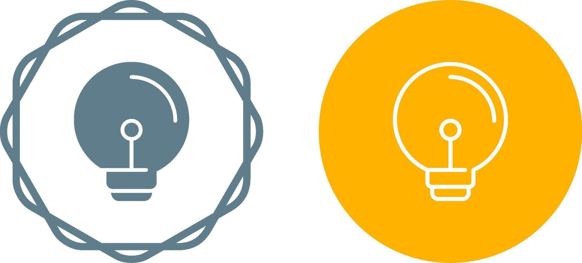 Light Bulb Vector Icon