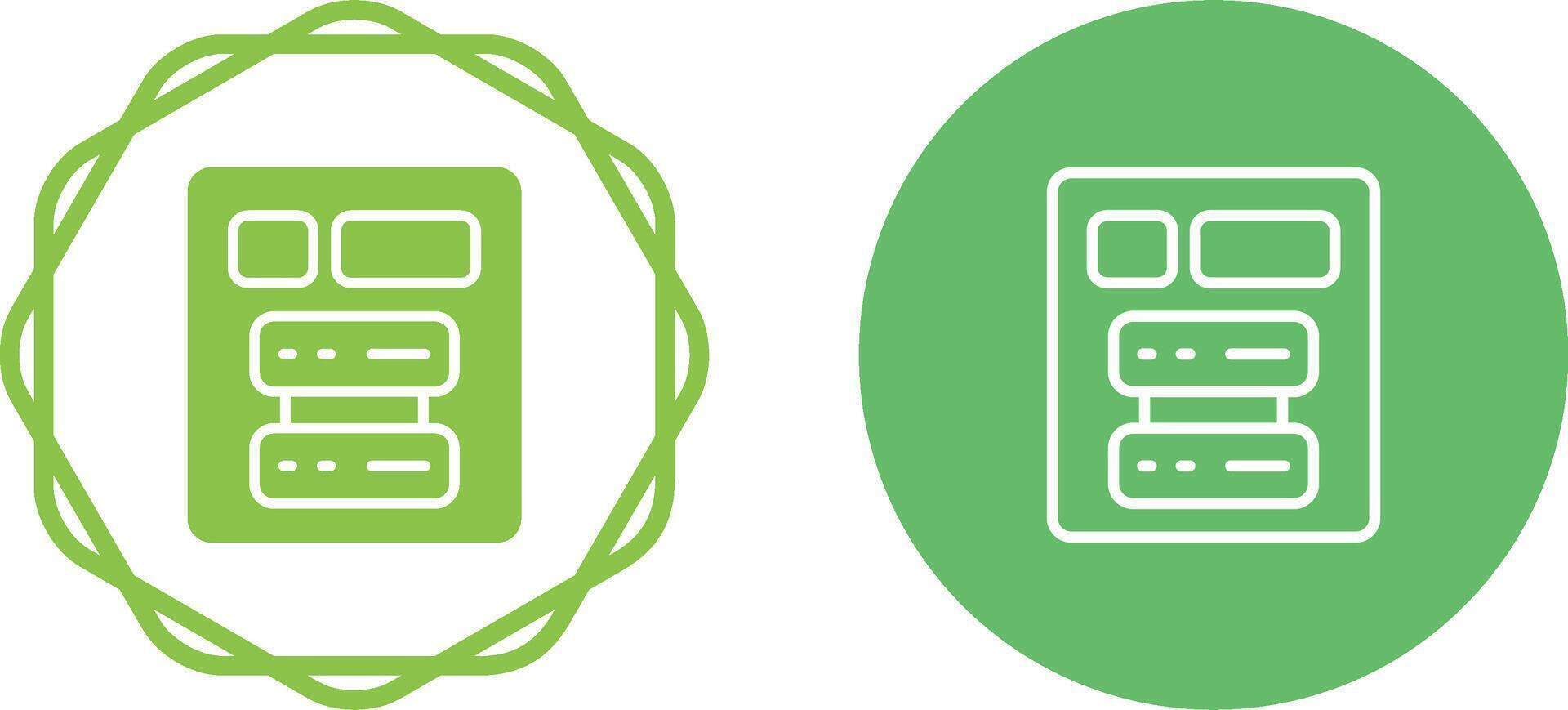 Server Vector Icon
